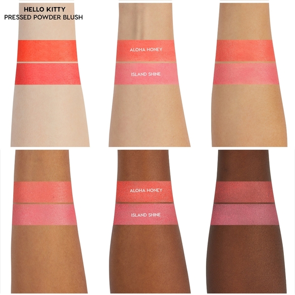 Colourpop × Hello Kitty Blush Set, Aloha Honey & Island Shine - Picture 5 of 7